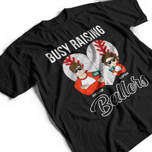 Baseball Mom Dad Busy Raising Ballers Gift For Family