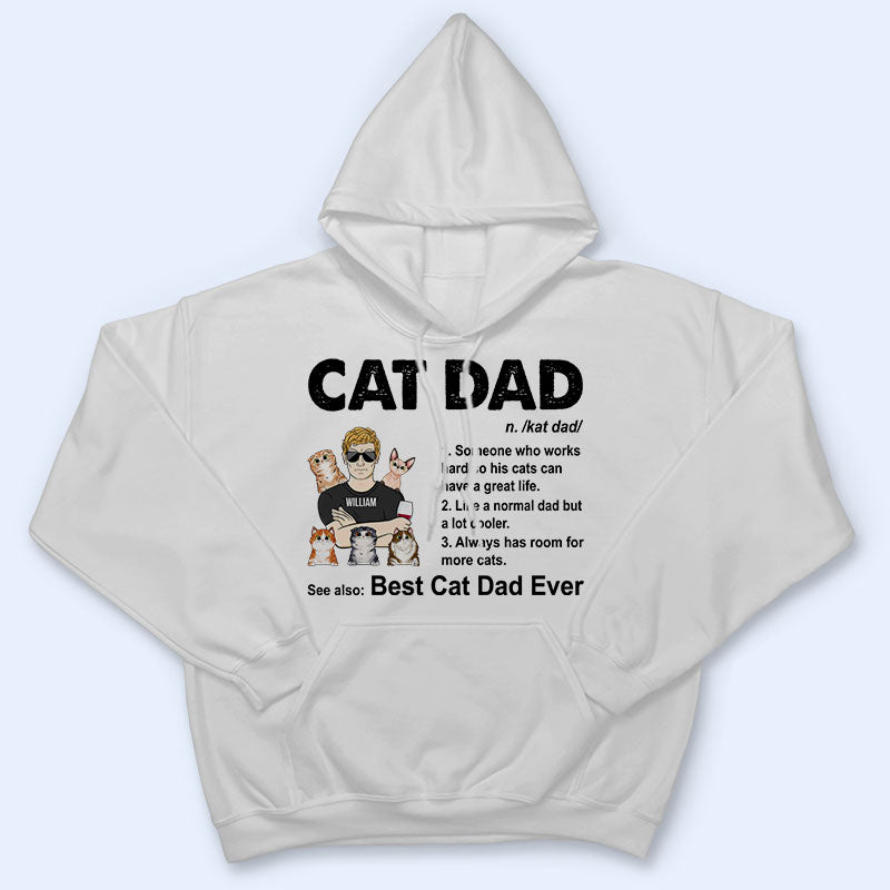 Cat clearance dad hoodie