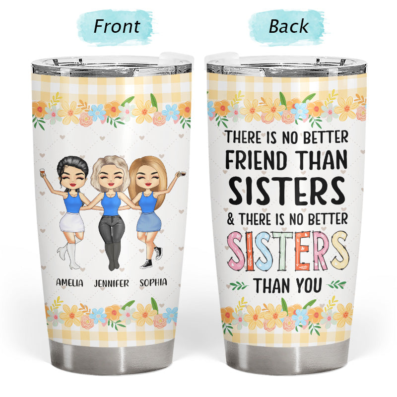 Life Is Sweeter With Sisters - Gift For Sibling - Personalized Custom ...