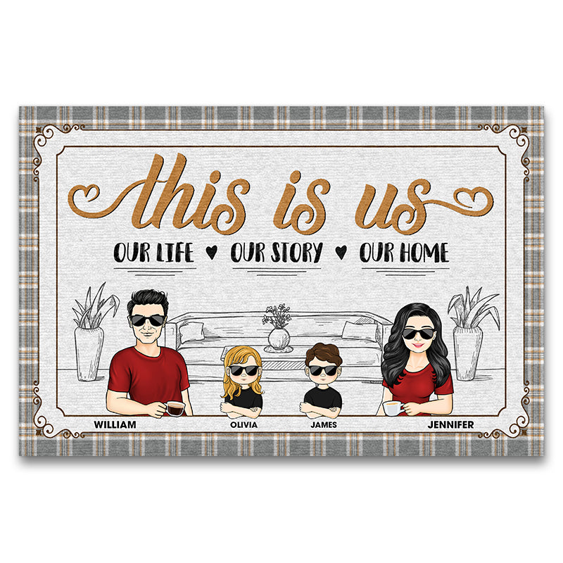 Custom Doormat This buy is Us