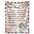 Mother Wrap Yourself & Consider It A Big Hug - Gift For Mother - Personalized Custom Fleece Blanket