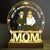First My Mother Forever My Friend - Mother Gift - Personalized Custom 3D Led Light Wooden Base