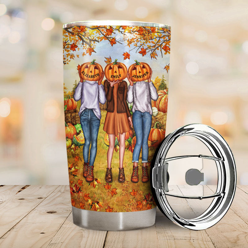 Pumpkin Spice and Everything Nice Engraved Tumbler