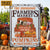 Autumn Farmers Market Locally Grown Pumpkins, Fall Season, Farm Decor, Custom Classic Metal Signs