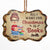 All I Want For Christmas Is Books Reading - Christmas Gift - Personalized Custom Wooden Ornament