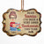Dear Santa I've Been A Very Good Bookworm Reading - Christmas Gift - Personalized Custom Wooden Ornament