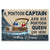A Pontoon Captain And His Pontoon Queen Live Here Family - Couple Gift - Personalized Custom Doormat