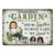 And So Together We Built A Life We Loved Gardening Dog Lovers - Garden Sign - Personalized Custom Classic Metal Signs