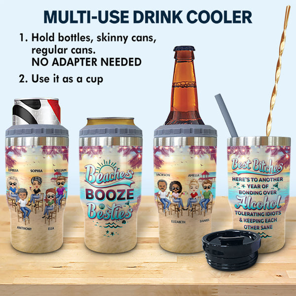 Saving Mom's Sanity Personalized Stainless Insulated Slim Can Cooler