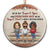 We're Not Sugar And Spice And Everything Nice We're Sage And Hood Christmas Best Friends - Bestie BFF Gift - Personalized Custom Circle Ceramic Ornament