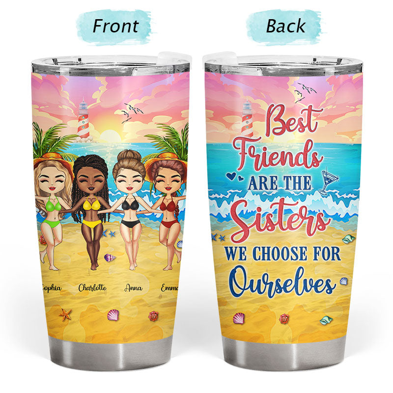 Beach Best Friends Choose For Ourselves - Gift For BFF - Personalized -  Wander Prints™