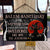 Black Cat Salem Sanctuary Custom Wood Rectangle Sign