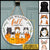 Cat Fall Sweet Fall Autumn Custom Wood Circle Sign, Fall Door Hanger, Cat Fall Door Hanger, Cat Lover Decorating Idea