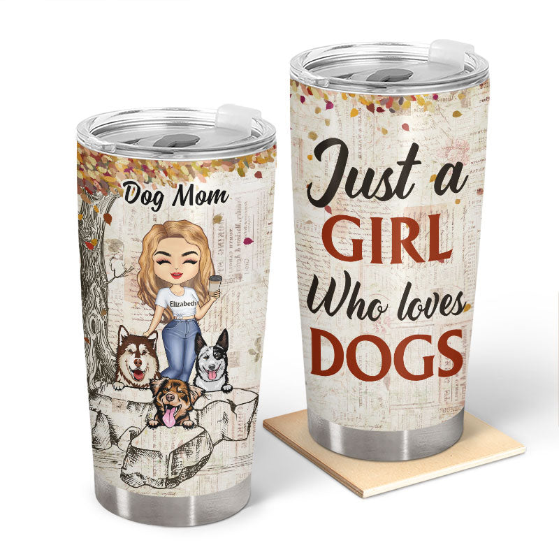 Personalized Gift For Dog Lovers Custom Stainless Steel Can Cooler 4-in-1 
