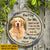 Custom Photo Dog Dad Don't Cry Photo Gift Pet Memorial Gift Custom Wood Circle Sign, Pet Loss Gifts, Sympathy, Dog Loss, Pet Sympathy