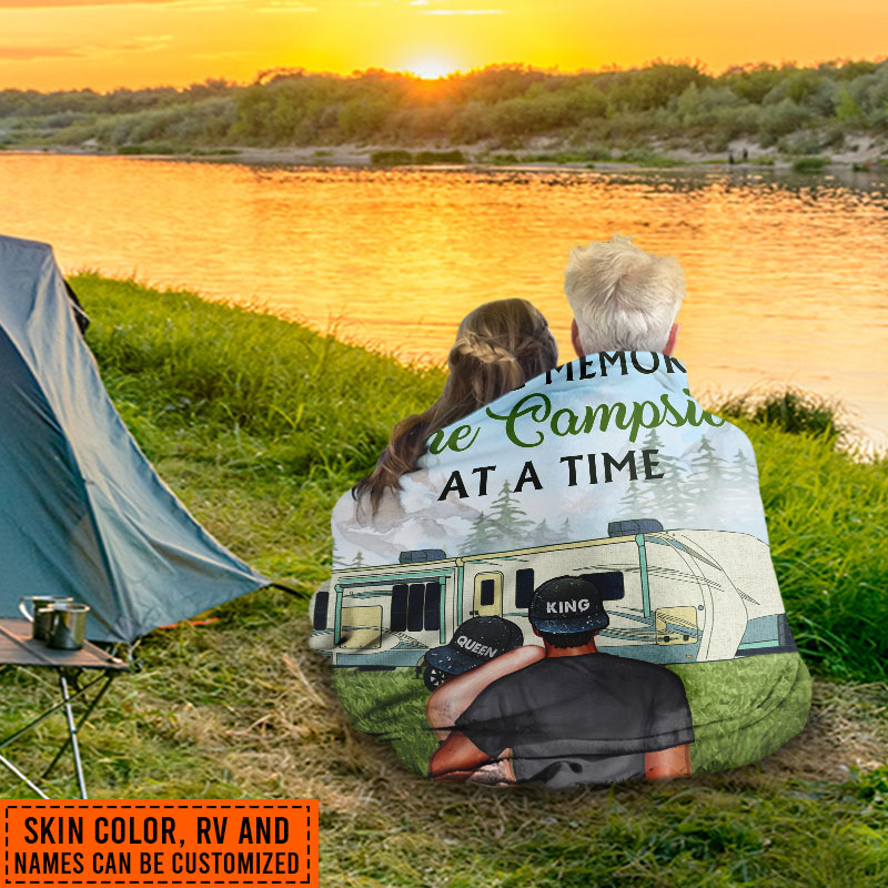 Custom camping online blanket