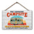 Camping Quitcherbitching Happy Camper Area - Personalized Custom Wood Rectangle Sign