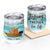 Fishing Partners For Life - Gift For Fishing Couple - Personalized Custom Wine Tumbler