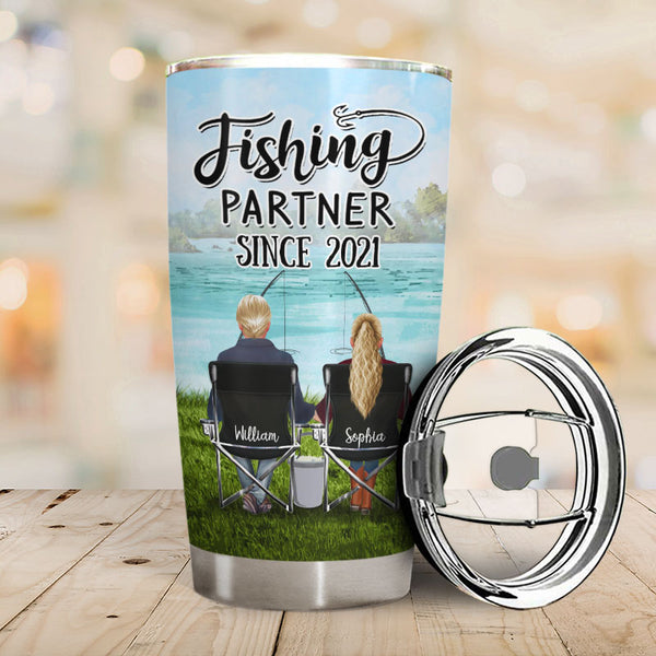 Fishing Partner Best Catch Of Life - Gift For Couple - Personalized Custom  Tumbler