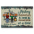 Drive Slow Drunk Campers Matter Husband Wife - Camping Couple - Personalized Custom Doormat