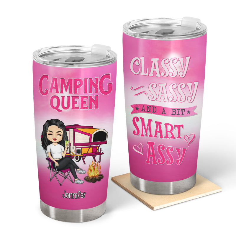 Camping Queen Classy - Gift For Camping Lovers - Personalized