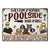 Bar & Grill Where The Neighbor - Swimming Pool Decor For Dog Owner - Personalized Custom Classic Metal Signs