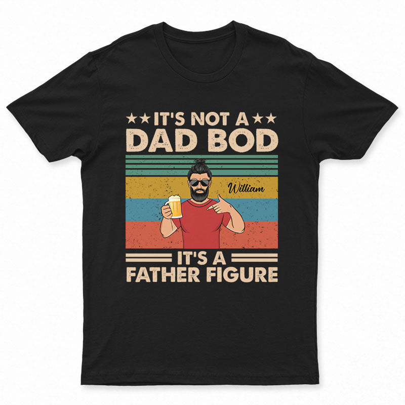 Father's Figure Gift For Dad - Personalized Custom T Shirt
