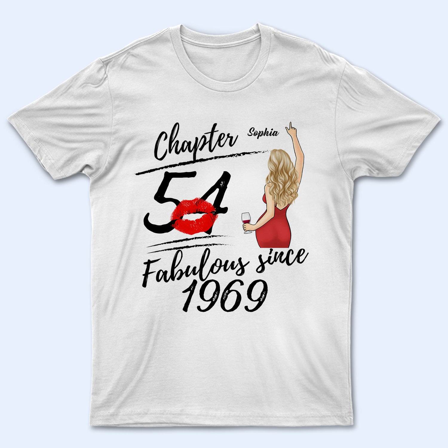 Chapter Fabulous Since - Birthday Gift For Wife, Mom, Grandma, Besties & Sisters - Personalized Custom T Shirt