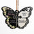 Those We Love Fly Beside Us - Memorial Gift - Personalized Custom Butterfly Acrylic Ornament