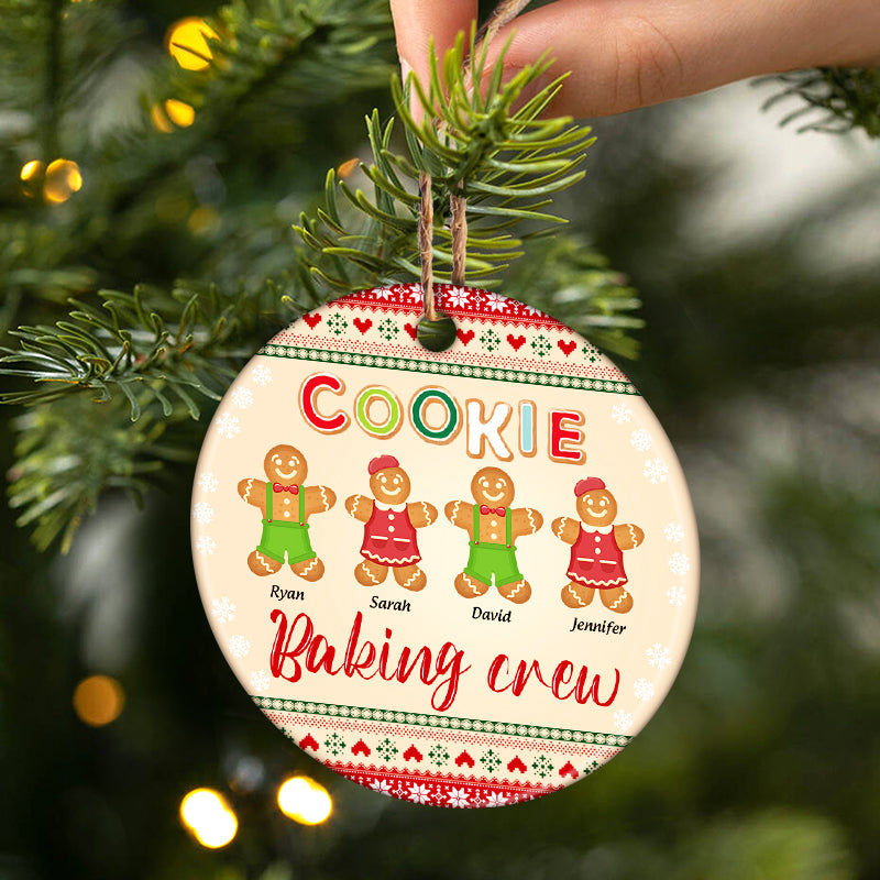 Personalized Baking Christmas Ornament