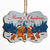 Merry Christmas Bear Family - Christmas Gift - Personalized Custom Wooden Ornament, Aluminum Ornament