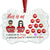Family This Is Us A Whole Lot Of Love - Christmas Gift - Personalized Custom Aluminum Ornament