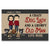 A Crazy Dog Lady And A Grumpy Old Man - Gift For Dog Lovers Couple - Personalized Custom Doormat