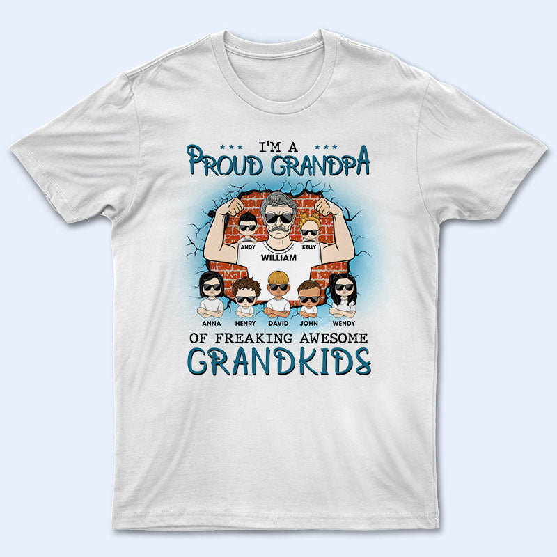 Grandpa You Can't Scare Me - Gift For Father - Personalized Custom T Shirt