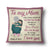 When You're Missing Me Just Hug This Pillow - Gift For Grandma, Mother, Aunt - Personalized Custom Pillow