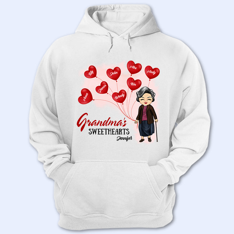 Grandma's Sweethearts - Mother Gift - Personalized Custom Hoodie