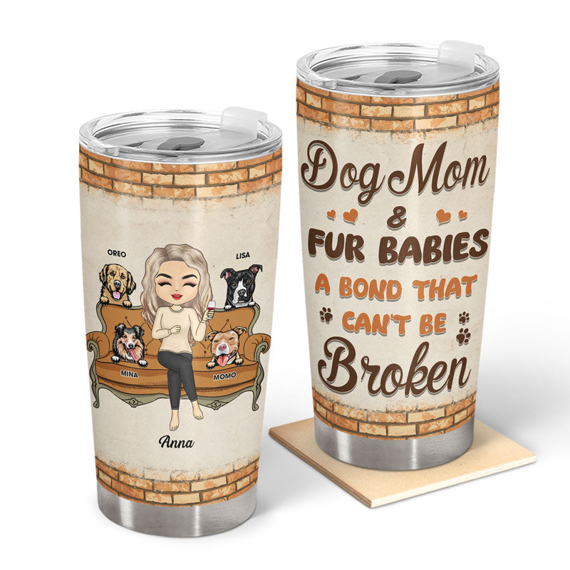 Fur Mama Red Tree, Personalized Wine Tumbler Cup, Gifts For Pet Lovers -  PersonalFury