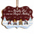 On A Naughty List We Regret Nothing - Christmas Gift For Dog Lovers - Personalized Custom Wooden Ornament