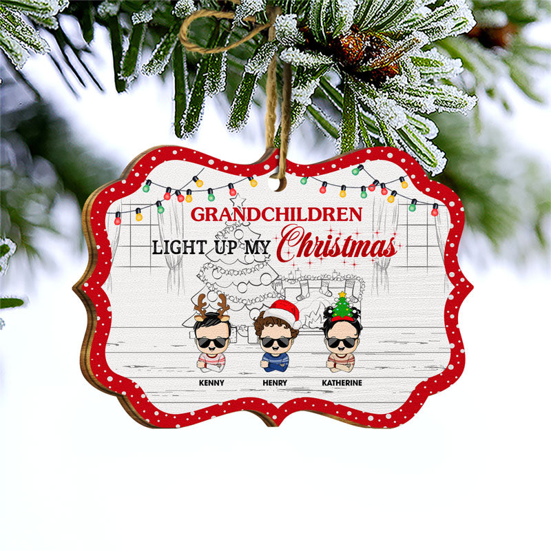 Personalized Ornament - Family Christmas - There is no greater