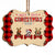 Merry Furry Christmas - Christmas Gift For Dog Lovers - Personalized Custom Wooden Ornament