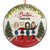 BFF Besties Forever - Christmas Gift For Bestie - Personalized Custom Circle Ceramic Ornament