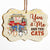 Couple You & Me And The Cats - Christmas Gift For Cat Lovers - Personalized Custom Wooden Ornament