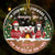 Christmas Looking Forward To Annoying You - Gift For Couple - Personalized Custom Circle Acrylic Ornament