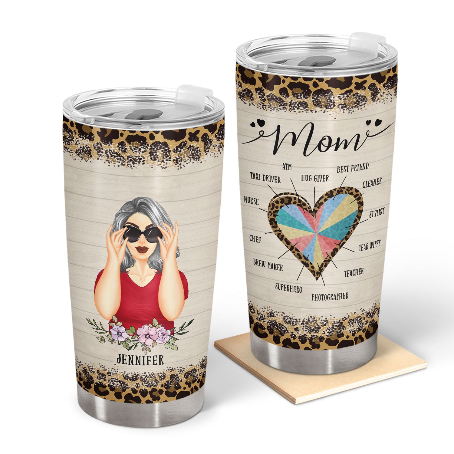 Best Friend Hug Giver - Gift For Mom, Mother - Personalized Custom Tumbler