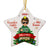 Grandkid Lights Up My Christmas - Personalized Custom Star Ceramic Ornament