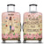 Catch Flights Not Feeling Traveling - Personalized Custom Luggage Cover
