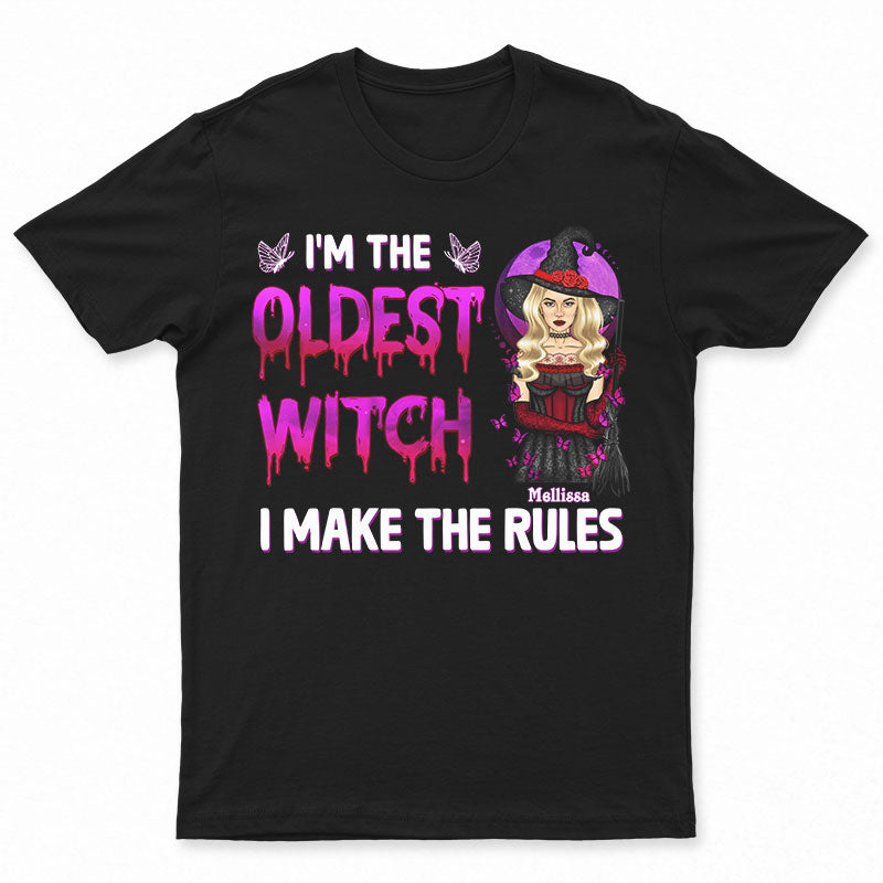 Sibling I'm The Witch - Personalized Custom T Shirt
