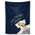 Couple Side View Our Snuggle Blanket - Gift For Couple - Personalized Custom Fleece Blanket