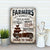 Farm Farmers Market Farm To Table Customized Classic Metal Signs