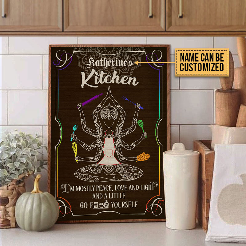 Baking Cooking Don't Make Me Custom Poster, Funny Kitchen Decor - Wander  Prints™